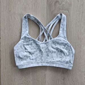 Free To Be Serene Bra White Camo Size 6